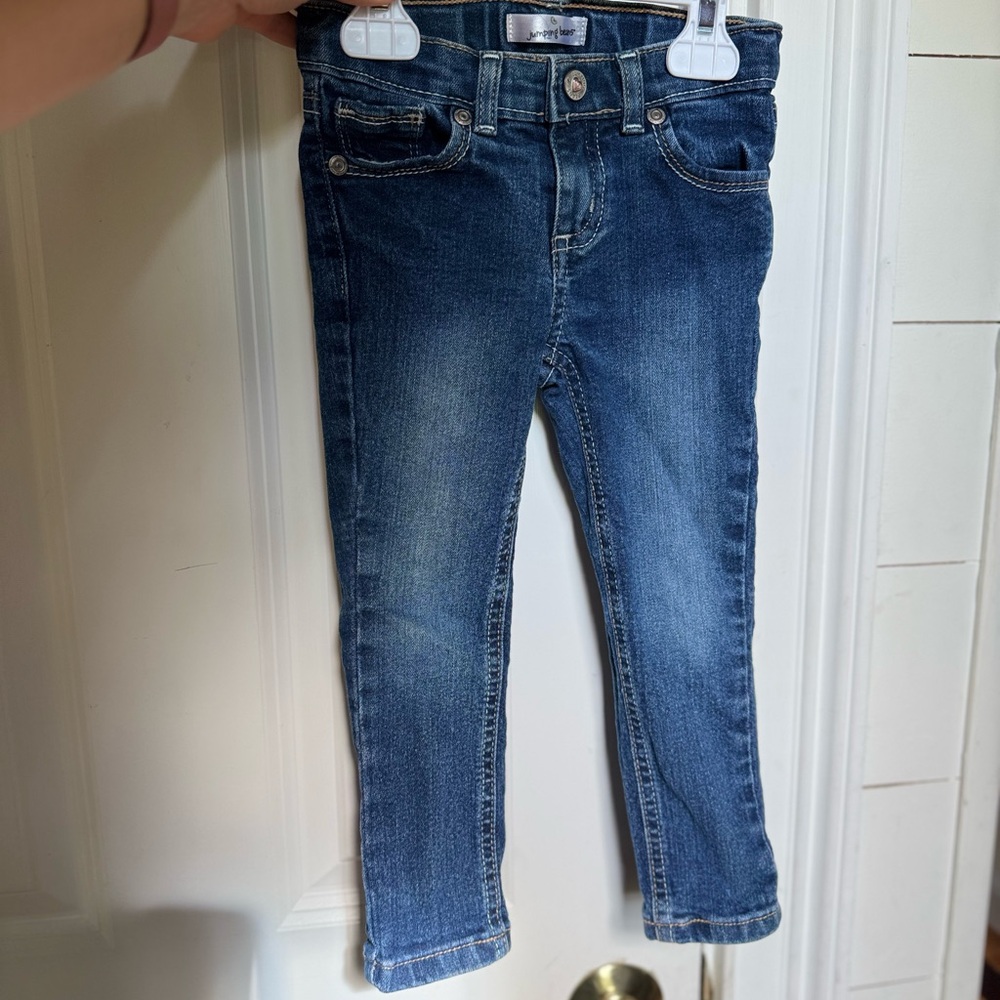 Jumping Beans Dark Blue Classic Denim Jeans Skinny Style 3T